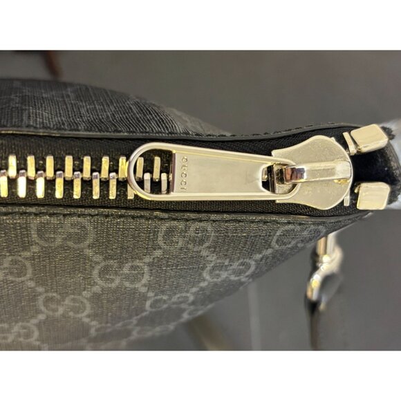 Gucci GG Supreme Messenger Bag With Red & Blue Stripe - Picture 5 of 13
